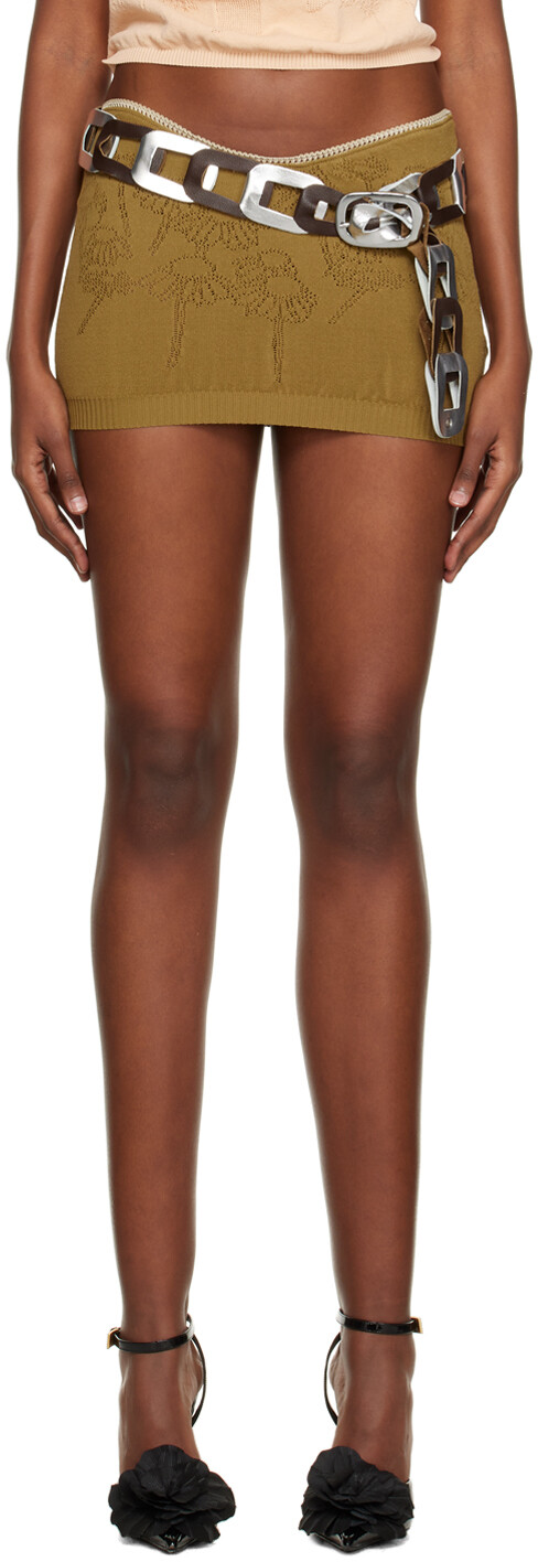 Эксклюзивная мини-юбка цвета хаки SSENSE Katya Zelentsova
Эксклюзивная мини-юбка цвета хаки SSENSE Katya Zelentsova