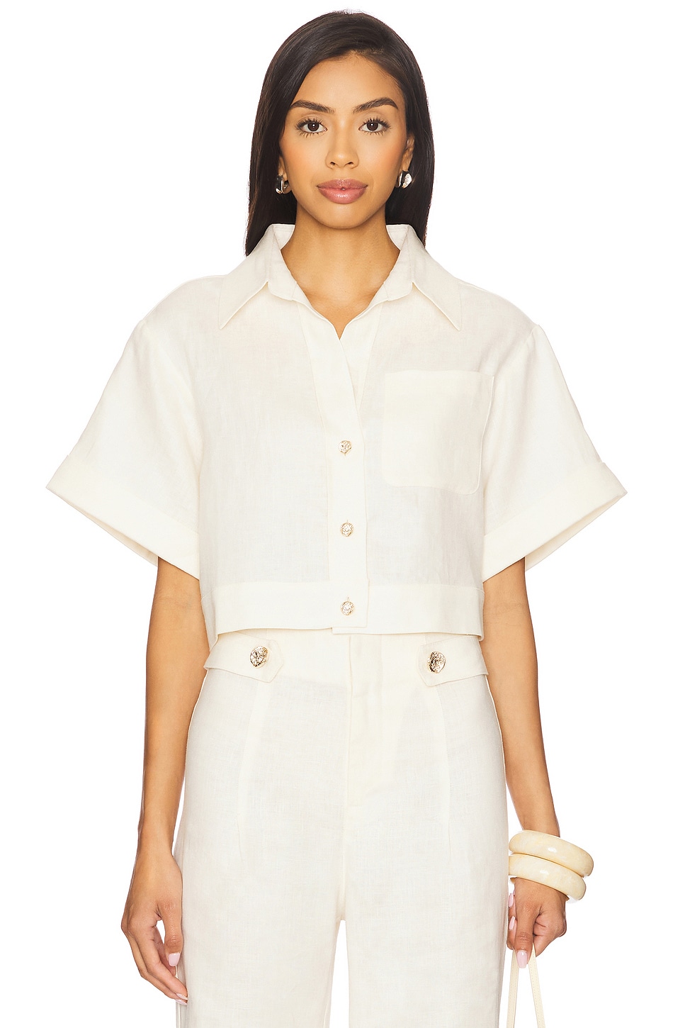 Топ Ellison Hevron, ivory
Топ Ellison Hevron, ivory