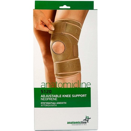 Регулируемый наколенник из дышащего неопрена с хлопковой подкладкой бежевого цвета Anatomicline
Регулируемый наколенник из дышащего неопрена с хлопковой подкладкой бежевого цвета Anatomicline