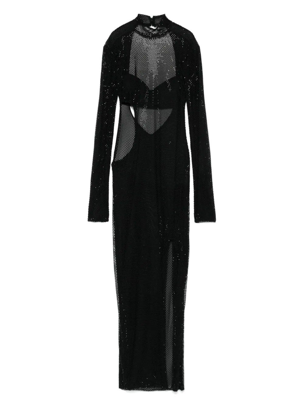 Платье макси с кристаллами RUBINI, черный
Платье макси с кристаллами RUBINI, черный