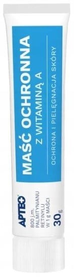 Защитная мазь с витамином А, 30г Apteo
Защитная мазь с витамином А, 30г Apteo
