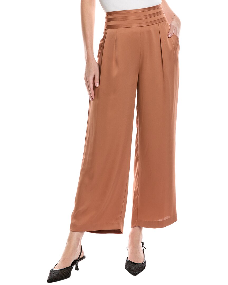 Рамми Брук Джосс укороченные брюки Ramy Brook, коричневый
Рамми Брук Джосс укороченные брюки Ramy Brook, коричневый