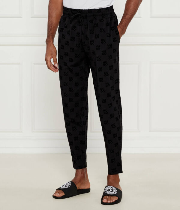 Пижамные штаны мужские Hugo Bodywear с принтом на резинке, черный
Пижамные штаны мужские Hugo Bodywear с принтом на резинке, черный