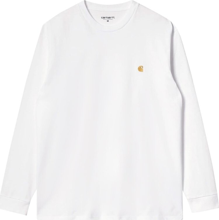 Футболка Carhartt WIP Long-Sleeve Chase T-Shirt 'White/Gold', разноцветный, Белый, Футболка Carhartt WIP Long-Sleeve Chase T-Shirt 'White/Gold', разноцветный
Футболка Carhartt WIP Long-Sleeve Chase T-Shirt 'White/Gold', разноцветный, Белый, Футболка Carhartt WIP Long-Sleeve Chase T-Shirt 'White/Gold', разноцветный