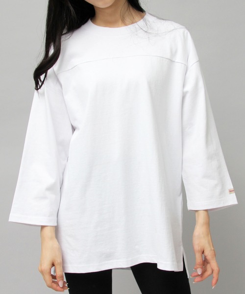 Футболка для американского футбола с рукавами три четверти, стандартного силуэта, плотность ткани 215 г/м², изготовлена из хлопка производства США, бренд Goodwear, синий
Футболка для американского футбола с рукавами три четверти, стандартного силуэта, плотность ткани 215 г/м², изготовлена из хлопка производства США, бренд Goodwear, синий