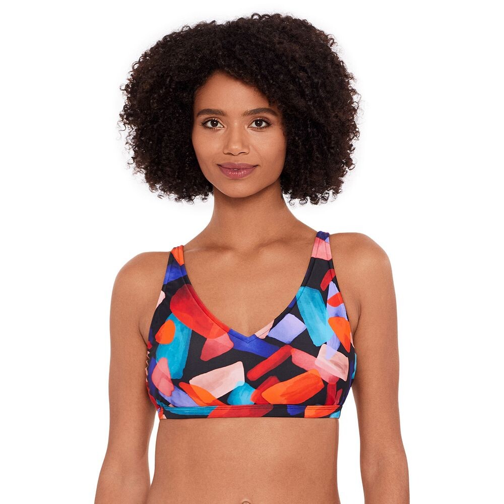 Женский эко-пляжный бикини-топ с v-образным вырезом на крючках сзади Eco Beach, цвет Terrazzo
Женский эко-пляжный бикини-топ с v-образным вырезом на крючках сзади Eco Beach, цвет Terrazzo