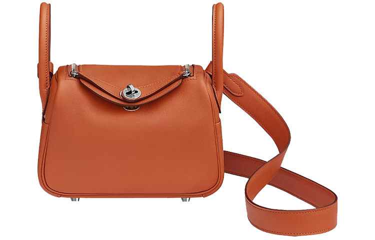 Сумка через плечо Lindy Swift из кожи для женщин Terre Battue/Capucine Red Soil/Orange Red HERMES
Сумка через плечо Lindy Swift из кожи для женщин Terre Battue/Capucine Red Soil/Orange Red HERMES