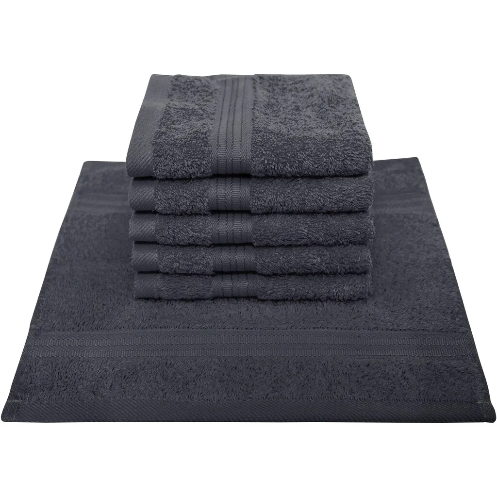 Махровое полотенце Siena с каймой Dyckhoff, графит
Махровое полотенце Siena с каймой Dyckhoff, графит