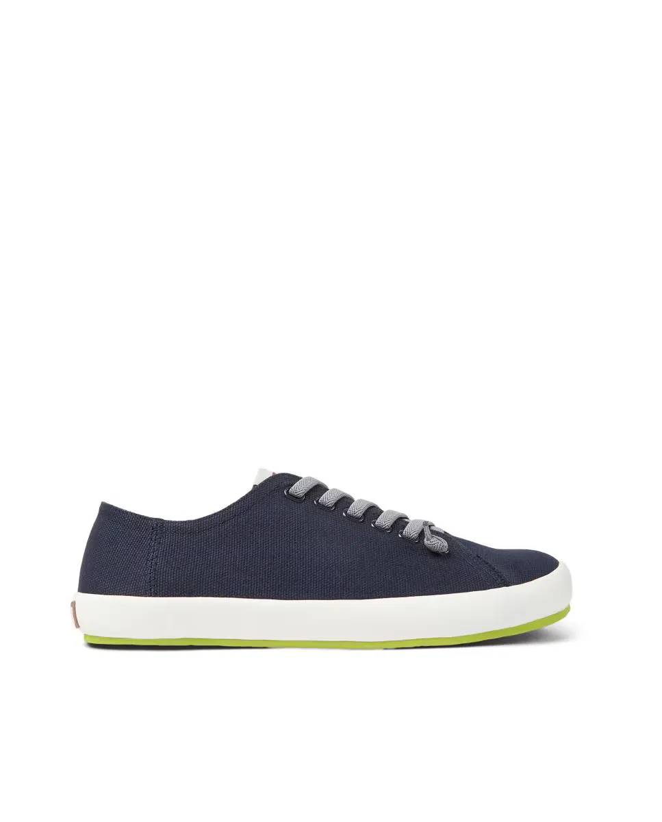 Мужские кроссовки Peu Rambla Vulcanized canvas однотонные с контрастными шнурками Camper, тёмно-синий
Мужские кроссовки Peu Rambla Vulcanized canvas однотонные с контрастными шнурками Camper, тёмно-синий