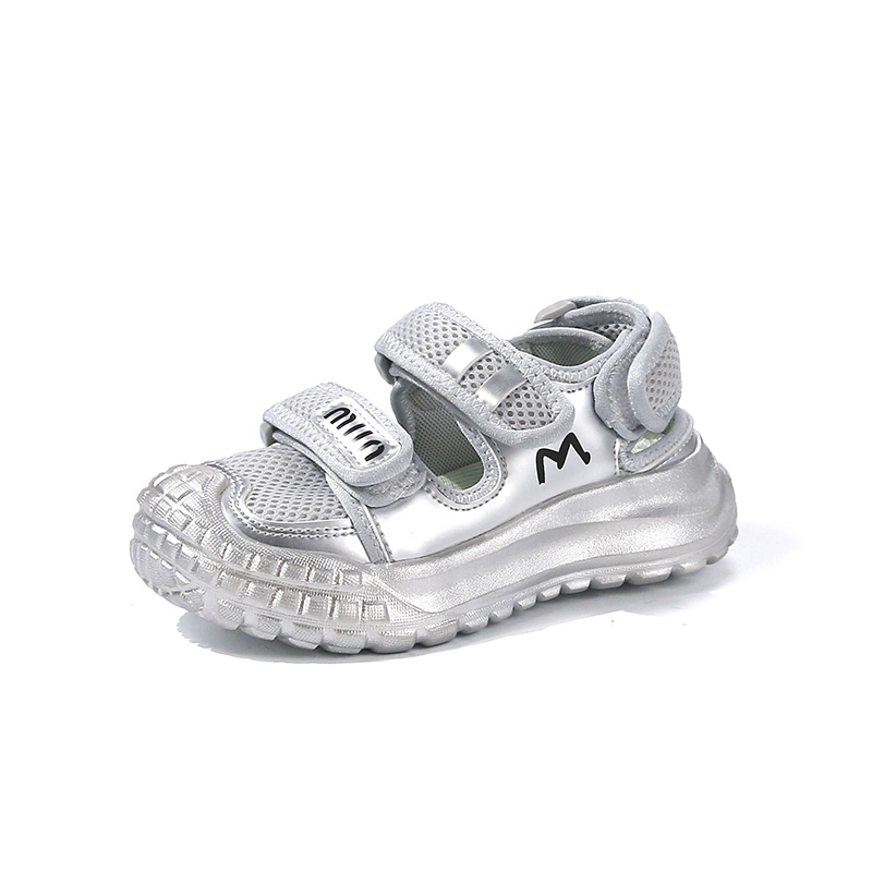 Детские сандалии с низким верхом, амортизирующие, износостойкие, дышащие, нескользящие SUPEREDGE, серебряный
Детские сандалии с низким верхом, амортизирующие, износостойкие, дышащие, нескользящие SUPEREDGE, серебряный