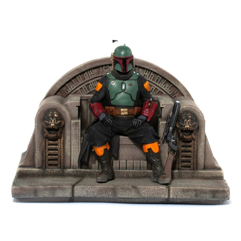 Iron Studios Star Wars — Статуя Бобы Фетта на троне, роскошная художественная шкала 1/10
Iron Studios Star Wars — Статуя Бобы Фетта на троне, роскошная художественная шкала 1/10