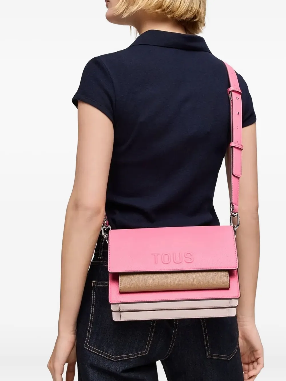 Сумка через плечо Audree Saffiano TOUS, розовый
Сумка через плечо Audree Saffiano TOUS, розовый