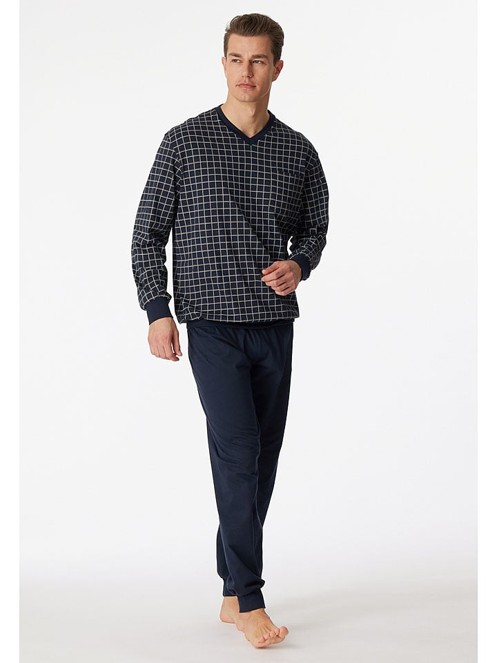 Schiesser Темно-синяя пижама
Schiesser Темно-синяя пижама