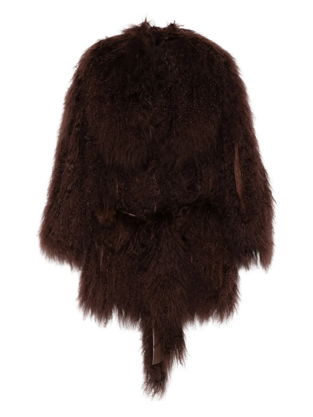 Шуба из искусственного меха с поясом Numerootto, коричневый
Шуба из искусственного меха с поясом Numerootto, коричневый