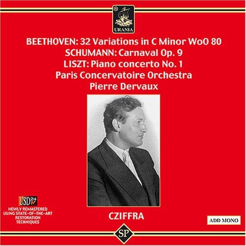 CD диск Beethoven / Schumann / Cziffra / Pcvo / Dervaux: Polonaise
CD диск Beethoven / Schumann / Cziffra / Pcvo / Dervaux: Polonaise