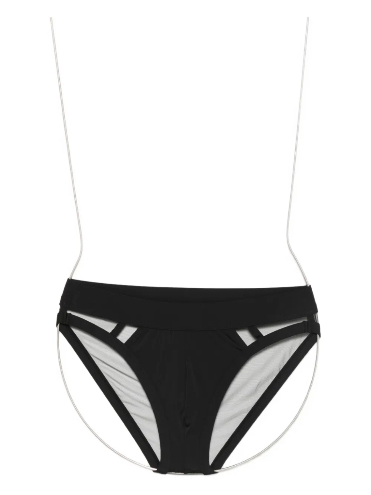 Трусы-брифы из прозрачного тюля Maison Close, черный
Трусы-брифы из прозрачного тюля Maison Close, черный