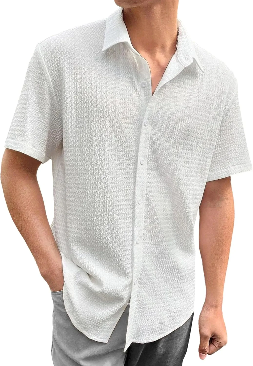 Мужская вязаная поло с кубинским воротником PHJTOMK
Мужская вязаная поло с кубинским воротником PHJTOMK