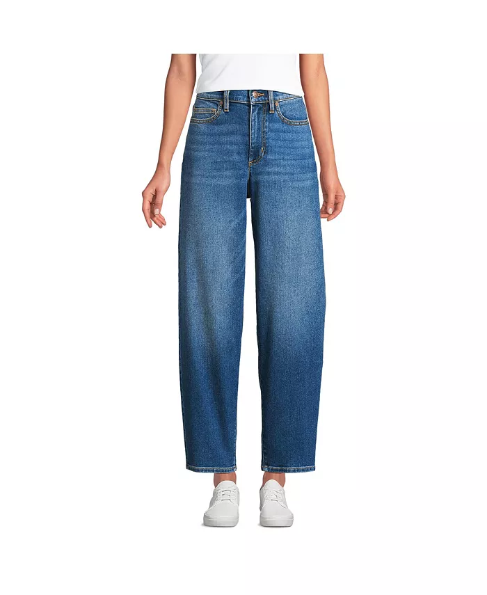 Женские джинсы Recover с высокой талией и узкими щиколотками Lands' End, синий
Женские джинсы Recover с высокой талией и узкими щиколотками Lands' End, синий