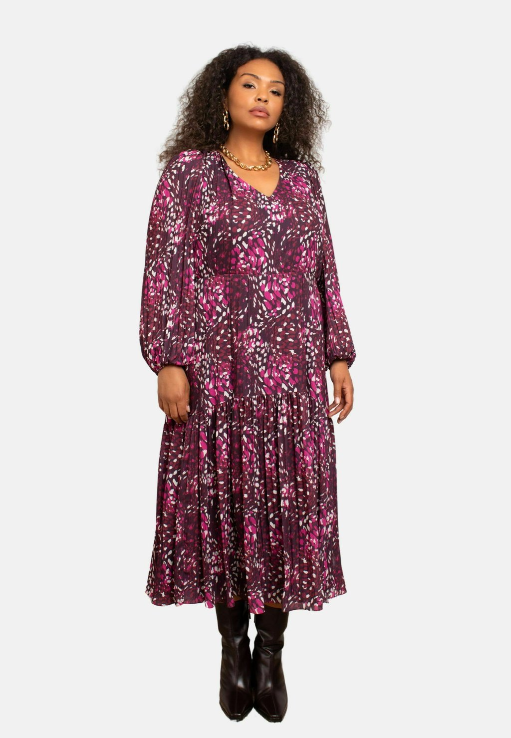 Повседневное платье ABSTRACT Live Unlimited London, розовый 
Повседневное платье ABSTRACT Live Unlimited London, розовый