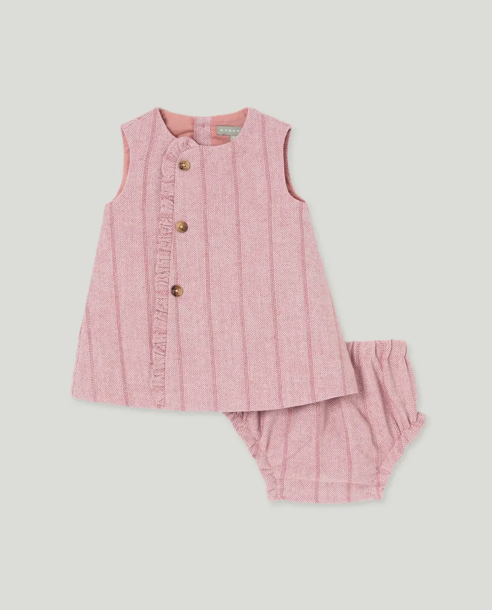 Маленькая девочка елочка скрещена боковыми пуговицами Coconut El Corte Inglés, темно-розовый
Маленькая девочка елочка скрещена боковыми пуговицами Coconut El Corte Inglés, темно-розовый