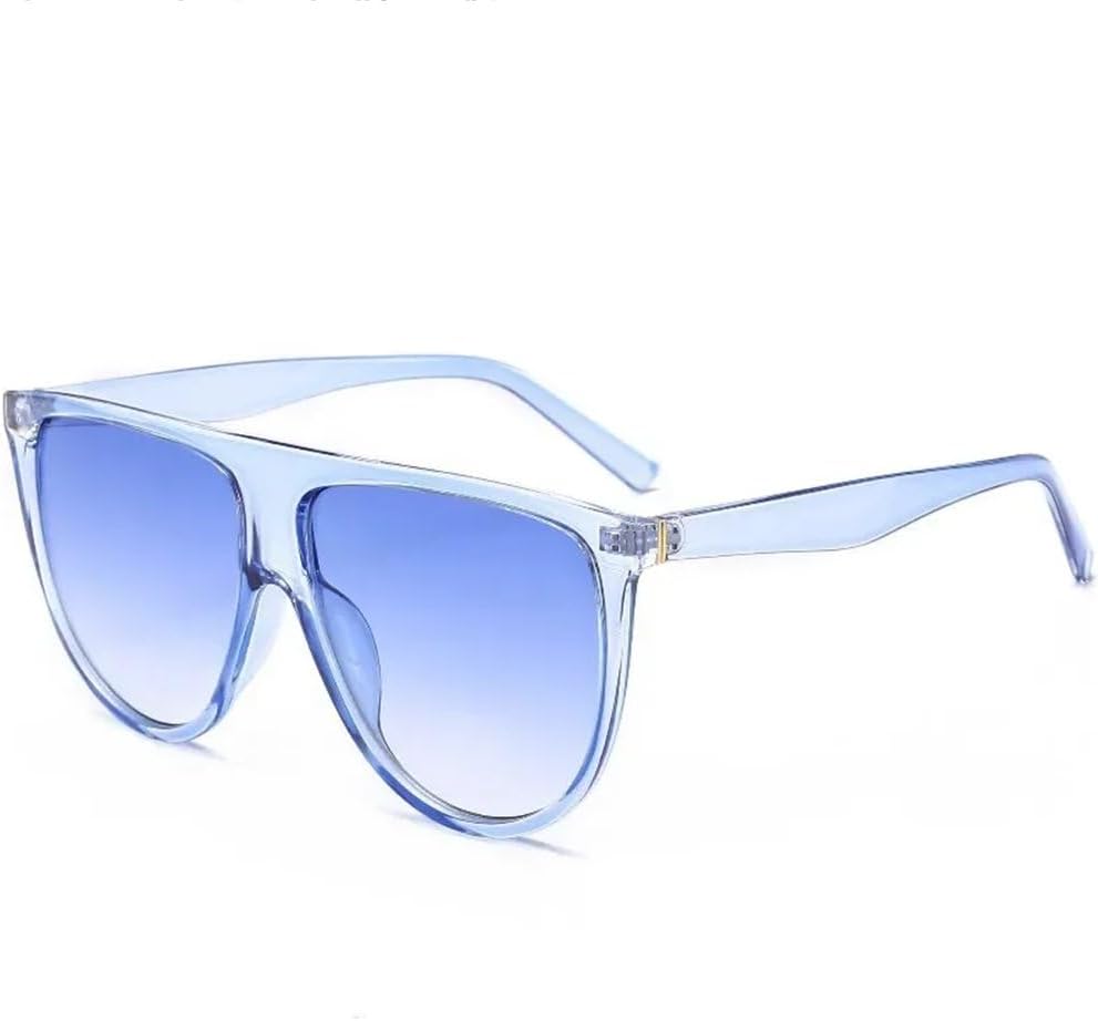 Солнцезащитные очки с плоской верхней частью, увеличенного размера, в ретро-дизайне, с большой оправой, солнцезащитные очки для женщин с защитой от УФ-излучения UV400 KTUCN, Blue
Солнцезащитные очки с плоской верхней частью, увеличенного размера, в ретро-дизайне, с большой оправой, солнцезащитные очки для женщин с защитой от УФ-излучения UV400 KTUCN, Blue