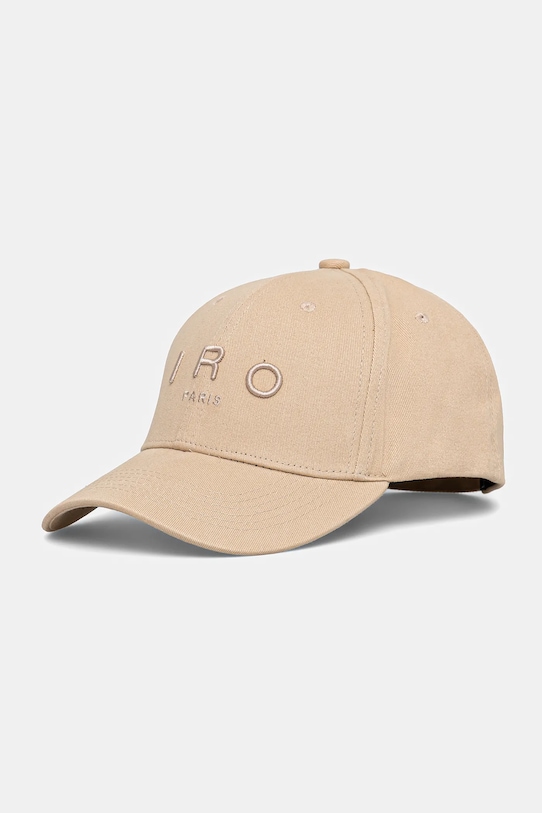 Хлопковая кепка с козырьком Iro, бежевый
Хлопковая кепка с козырьком Iro, бежевый