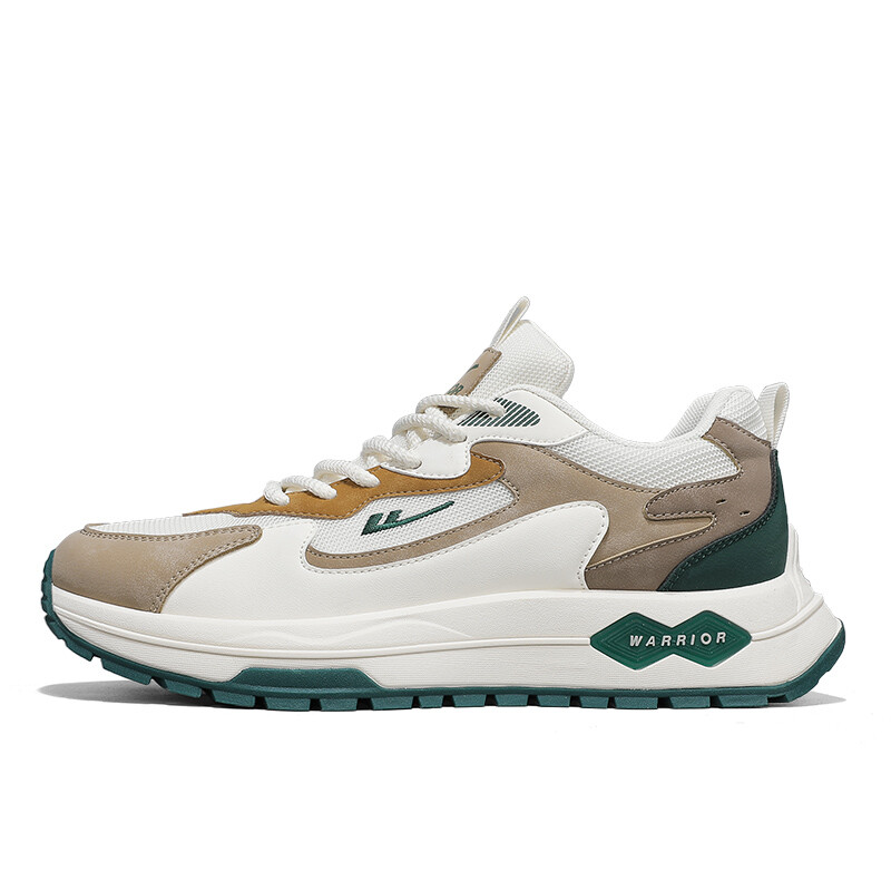 Кроссовки для скейтборда мужские низкие хаки/темно-зеленый/коричневый Warrior
Кроссовки для скейтборда мужские низкие хаки/темно-зеленый/коричневый Warrior