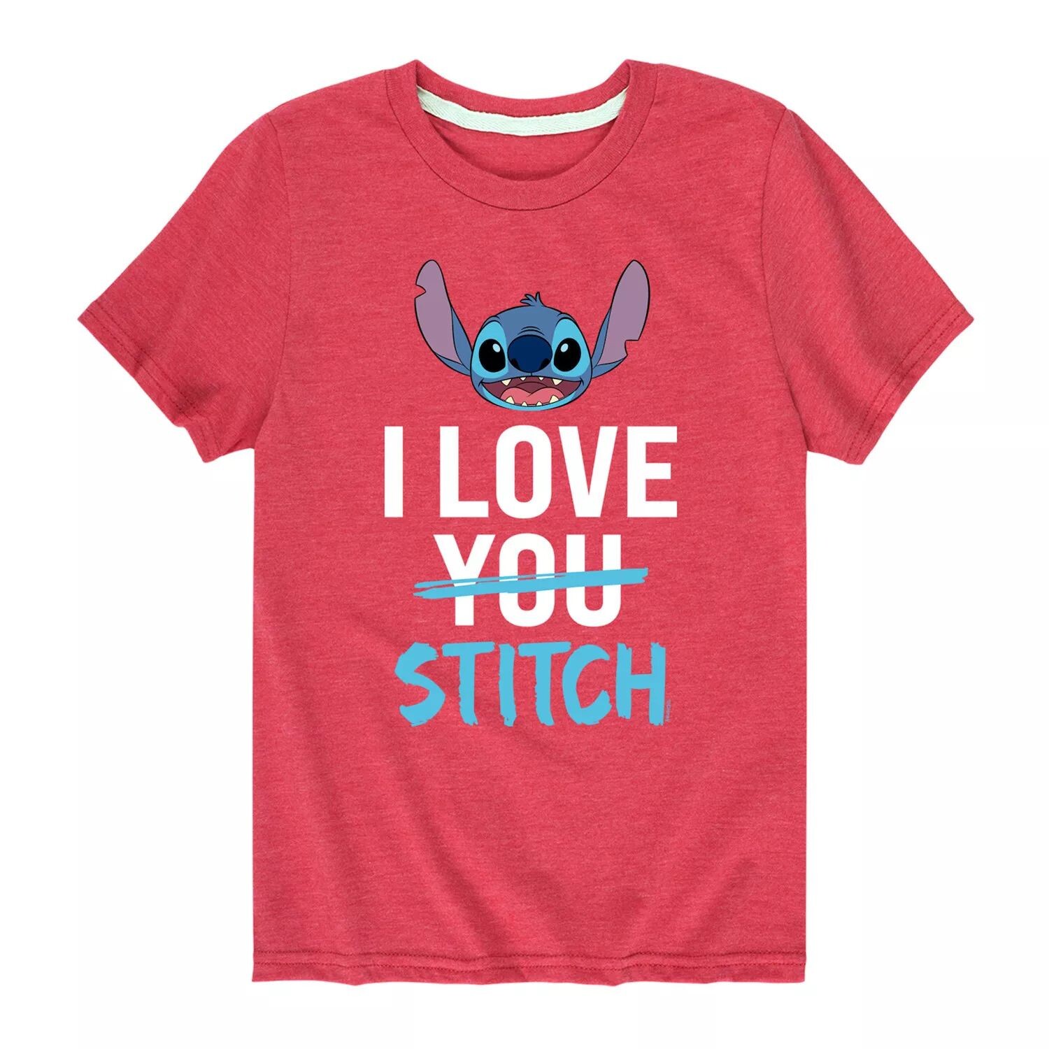 Футболка Disney's Lilo & Stitch с рисунком I Love Stitch для мальчиков 8–20 лет Licensed Character, красный
Футболка Disney's Lilo & Stitch с рисунком I Love Stitch для мальчиков 8–20 лет Licensed Character, красный