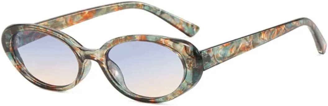 Овальные солнцезащитные очки в маленькой оправе для женщин и мужчин, модные, разноцветные, с градиентной защитой от УФ-излучения UV400 VRTRFFTR, Flower-grayyellow
Овальные солнцезащитные очки в маленькой оправе для женщин и мужчин, модные, разноцветные, с градиентной защитой от УФ-излучения UV400 VRTRFFTR, Flower-grayyellow