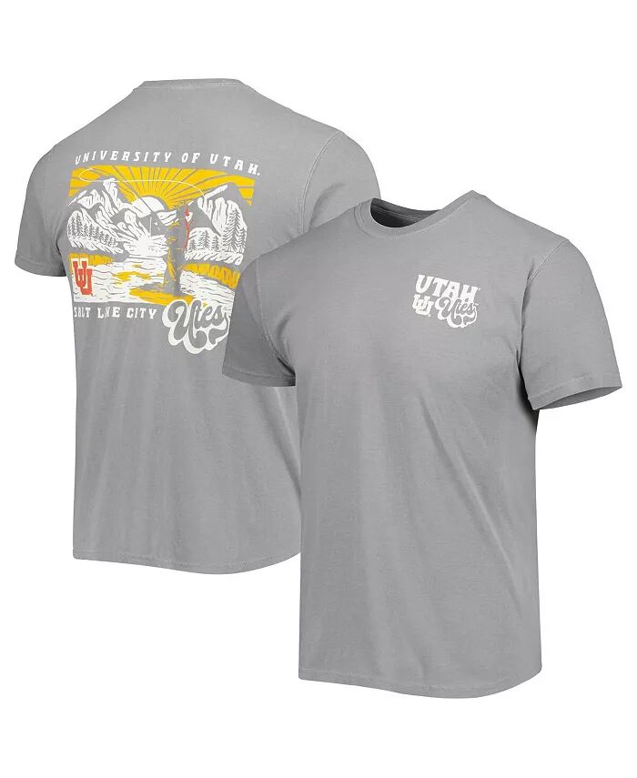 Мужская серая футболка Utah Utes Hyperlocal Image One
Мужская серая футболка Utah Utes Hyperlocal Image One
