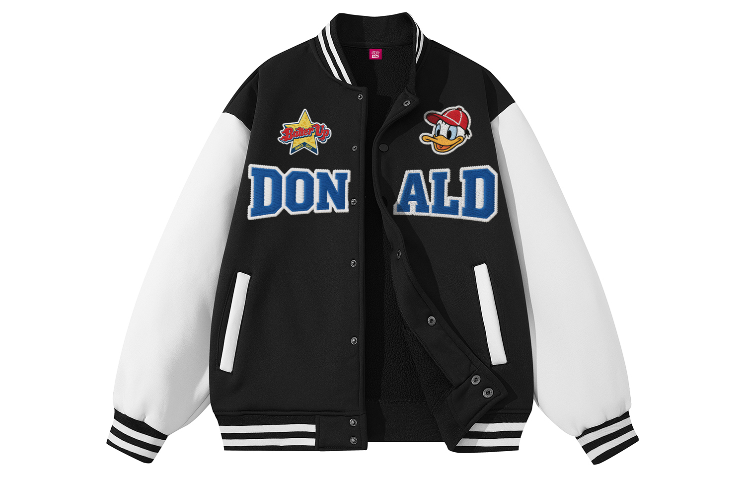 Disney Куртка Unisex, Black (Thickened Fleece-Lined)
Disney Куртка Unisex, Black (Thickened Fleece-Lined)