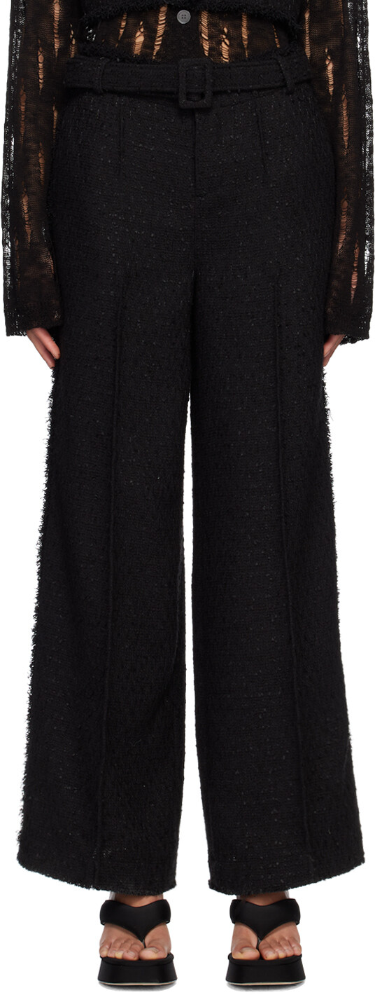 Черные брюки с поясом lesugiatelier, Черный, Черные брюки с поясом lesugiatelier
Черные брюки с поясом lesugiatelier, Черный, Черные брюки с поясом lesugiatelier