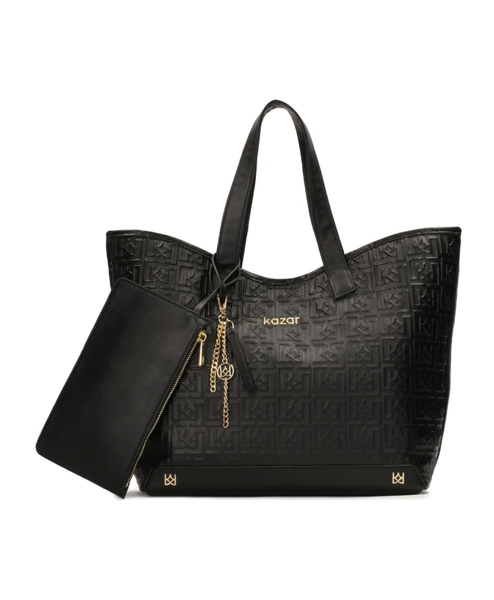 Сумка через плечо с сумочкой и брелоком для ключей. Kazar, черный
Сумка через плечо с сумочкой и брелоком для ключей. Kazar, черный