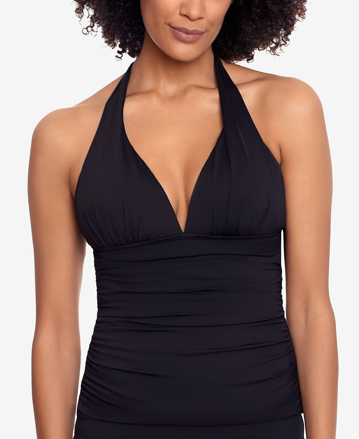 Топ tankini с цельной формованной чашкой и лямкой на шее beach club Lauren Ralph Lauren, черный
Топ tankini с цельной формованной чашкой и лямкой на шее beach club Lauren Ralph Lauren, черный