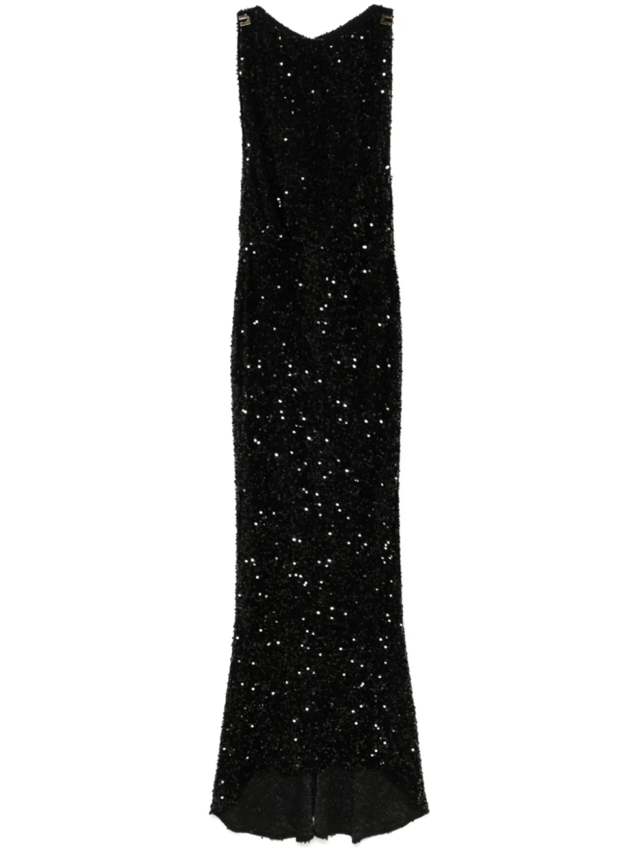 Платье макси Elisabetta Franchi с пайетками, черный
Платье макси Elisabetta Franchi с пайетками, черный