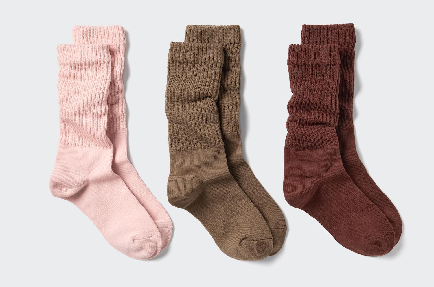 Набор носков Uniqlo Slouchy, 3 пары, 12 розовый
Набор носков Uniqlo Slouchy, 3 пары, 12 розовый