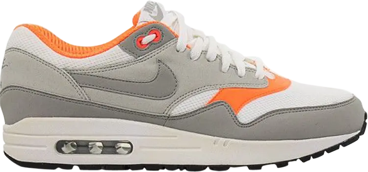 Кроссовки Nike Air Max 1 'Grey Total Orange', белый
Кроссовки Nike Air Max 1 'Grey Total Orange', белый