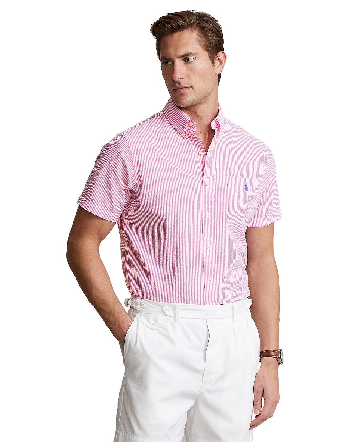 Мужская рубашка из жатого хлопка rl prepster классического кроя Polo Ralph Lauren, мульти
Мужская рубашка из жатого хлопка rl prepster классического кроя Polo Ralph Lauren, мульти