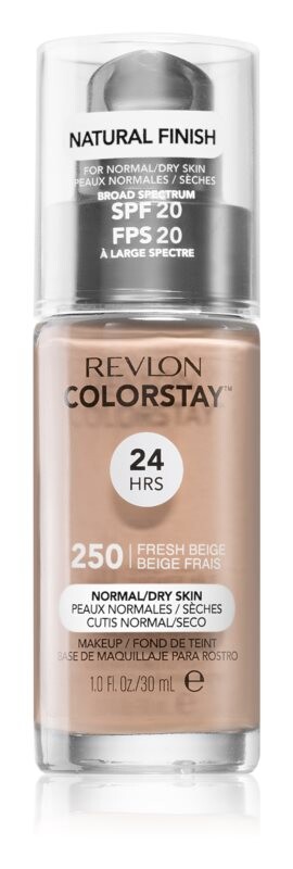 Стойкая основа для нормальной и сухой кожи Revlon Cosmetics ColorStay™, оттенок 250 Fresh Beige 30 мл
Стойкая основа для нормальной и сухой кожи Revlon Cosmetics ColorStay™, оттенок 250 Fresh Beige 30 мл