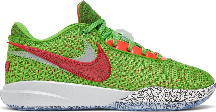 Кроссовки Nike LeBron 20 'Stocking Stuffer', зеленый
Кроссовки Nike LeBron 20 'Stocking Stuffer', зеленый