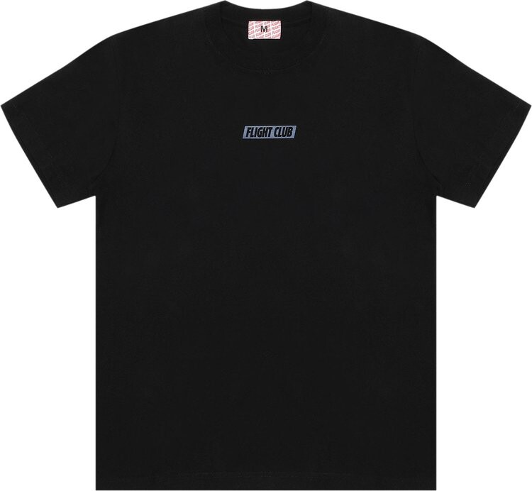 Футболка Flight Club Slant Logo Tee 'Black/Navy', черный 
Футболка Flight Club Slant Logo Tee 'Black/Navy', черный