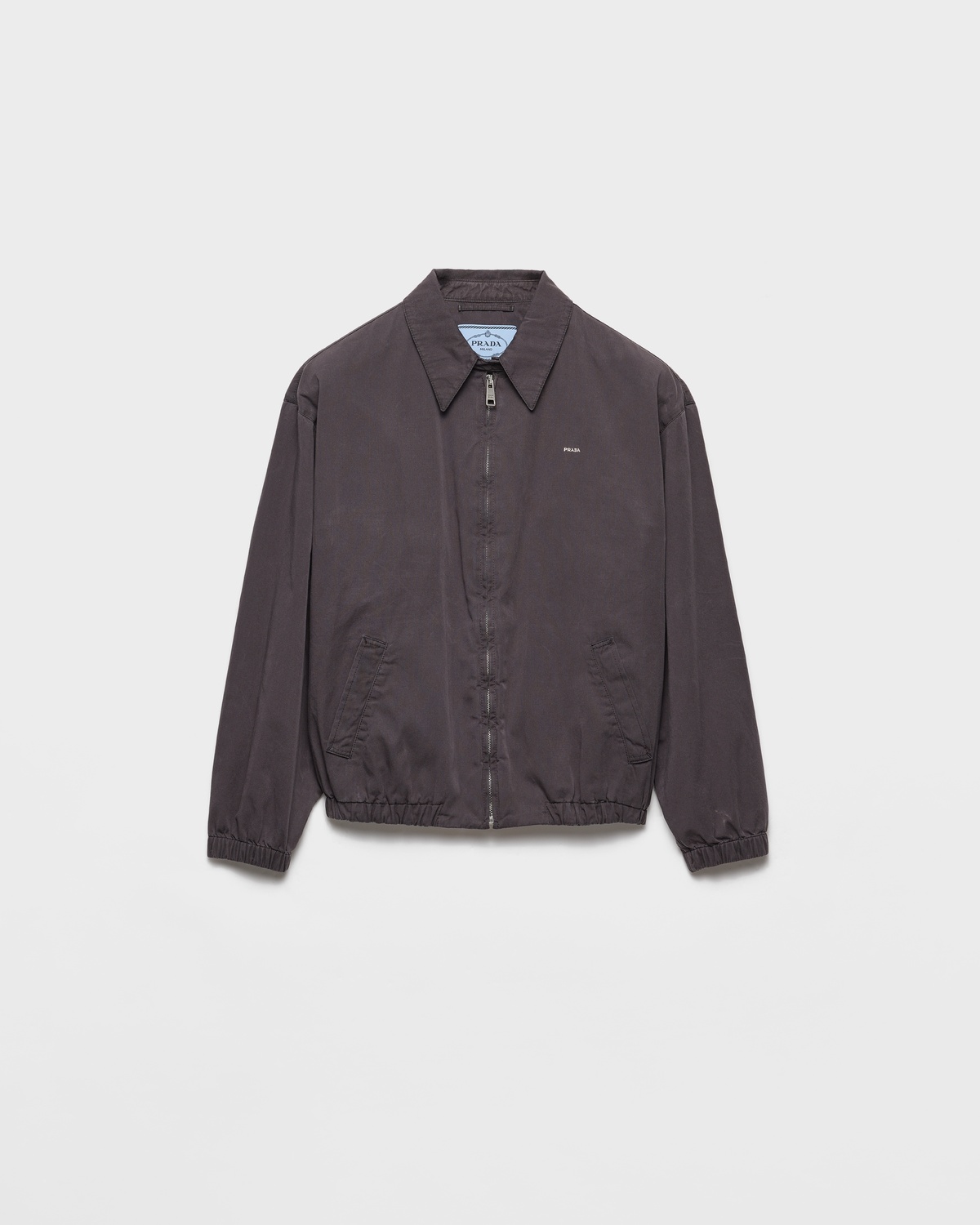 Блузон из старой габардиновой ткани Prada, серый
Блузон из старой габардиновой ткани Prada, серый
