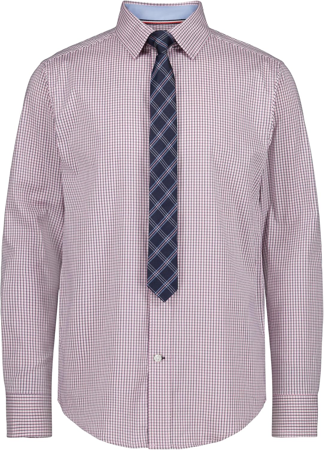 Рубашка Tommy Hilfiger для мальчиков с длинными рукавами, прямым галстуком, воротником на пуговицах и манжетами на рукавах, Orchid Pink
Рубашка Tommy Hilfiger для мальчиков с длинными рукавами, прямым галстуком, воротником на пуговицах и манжетами на рукавах, Orchid Pink