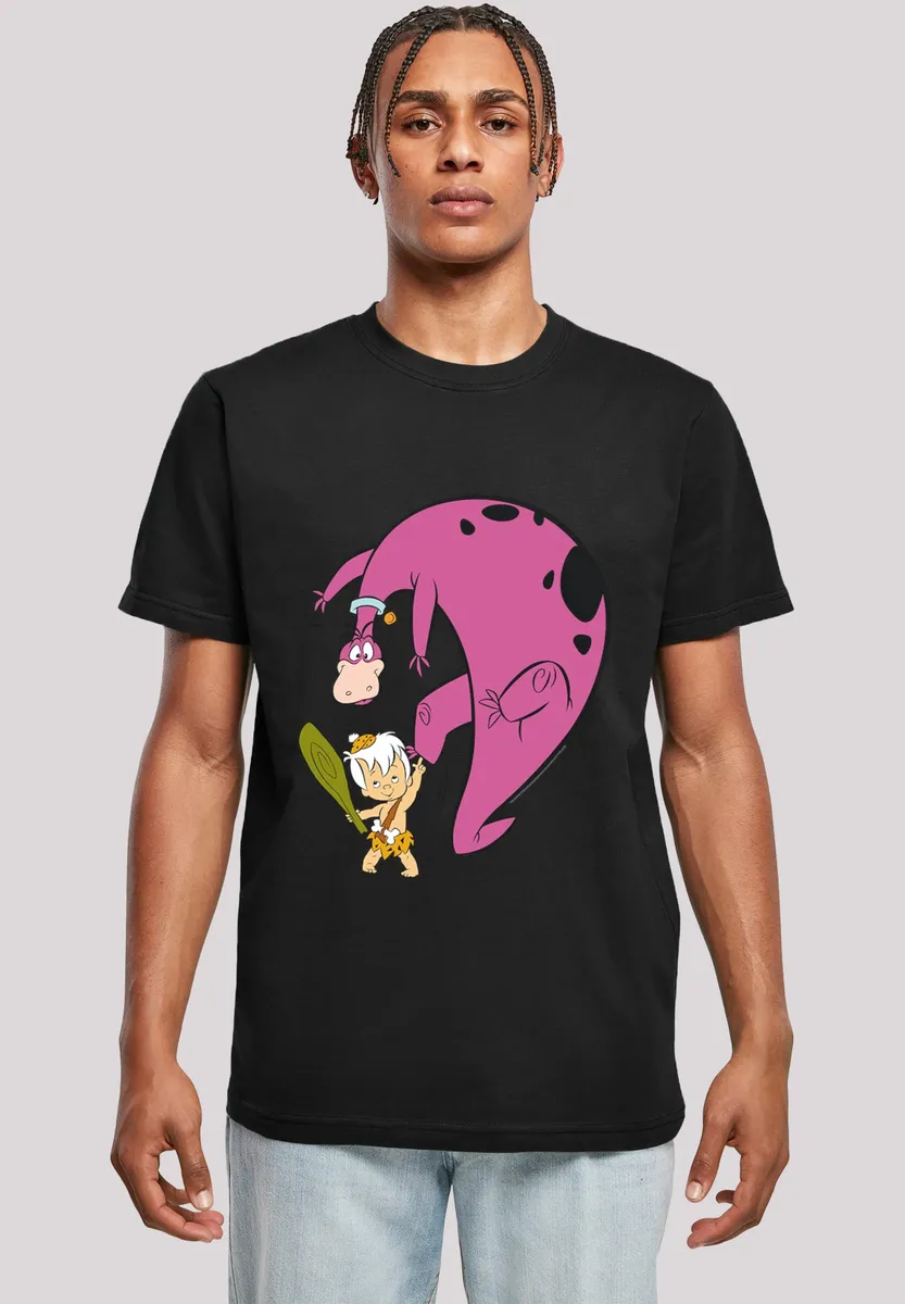 Футболка F4NT4STIC "Футболка The Feuerstein Family Bamm Bamm And Dino", мужская, товары премиум-класса, стандартного кроя, базовая модель, с принтом, черный
Футболка F4NT4STIC "Футболка The Feuerstein Family Bamm Bamm And Dino", мужская, товары премиум-класса, стандартного кроя, базовая модель, с принтом, черный