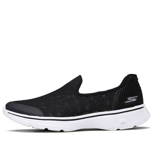 Тапочки go walk 4 'black white' Skechers, черный
Тапочки go walk 4 'black white' Skechers, черный