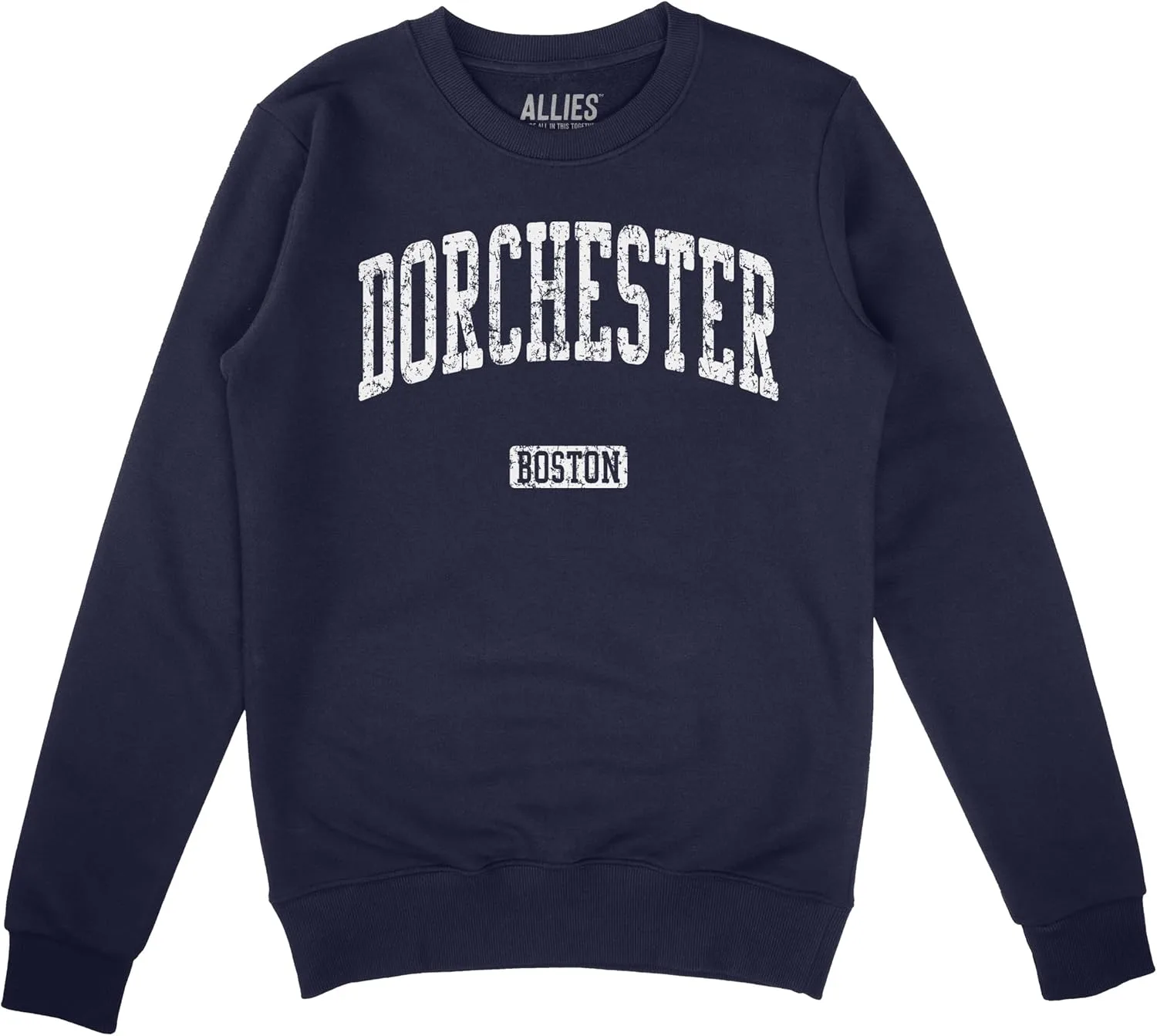 Винтажный свитшот Dorchester Boston — мужской и унисекс Allies
Винтажный свитшот Dorchester Boston — мужской и унисекс Allies