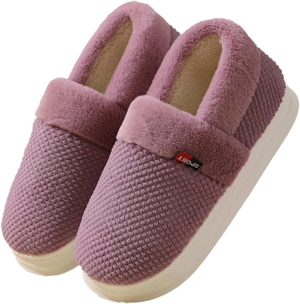 Женские и мужские домашние тапочки Pocadri, теплые зимние, с утолщенной флисовой подкладкой, с эффектом памяти, мягкие, с нескользящей подошвой, для дома и улицы, пурпурный
Женские и мужские домашние тапочки Pocadri, теплые зимние, с утолщенной флисовой подкладкой, с эффектом памяти, мягкие, с нескользящей подошвой, для дома и улицы, пурпурный