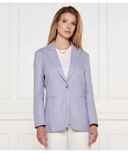Элегантный льняной жакет Regular fit Liu Jo, фиолетовый
Элегантный льняной жакет Regular fit Liu Jo, фиолетовый