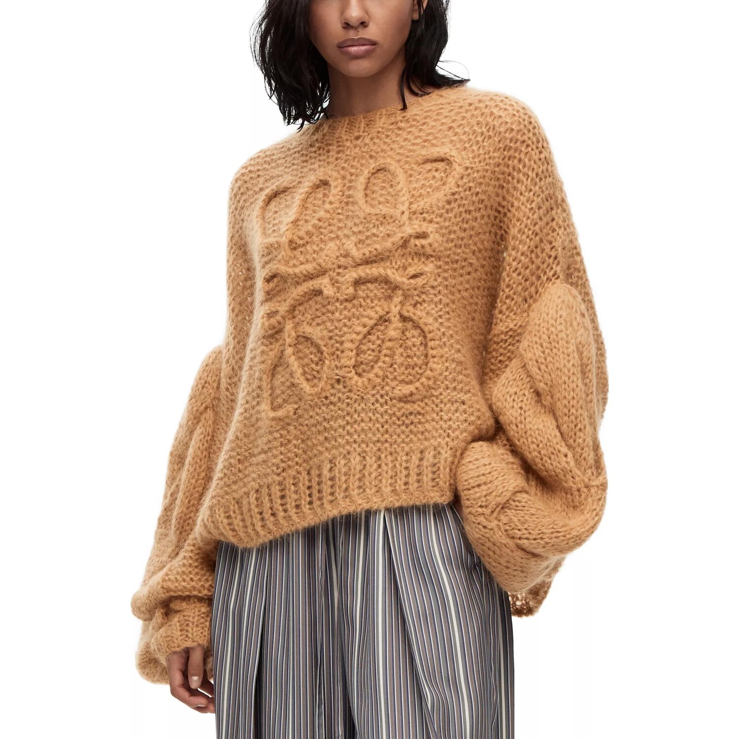 SS23 Свитер женский верблюжий Loewe
SS23 Свитер женский верблюжий Loewe