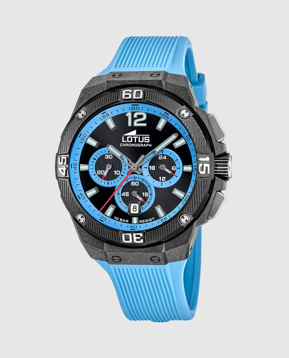 Мужские часы 18975/4 Chrono синие резиновые LOTUS, синий
Мужские часы 18975/4 Chrono синие резиновые LOTUS, синий